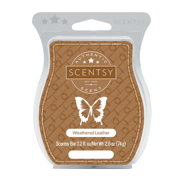 Weathered Leather Scentsy Bar