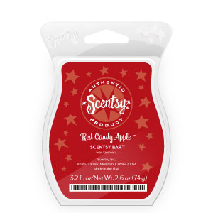 Red Candy Apple Scentsy Bar