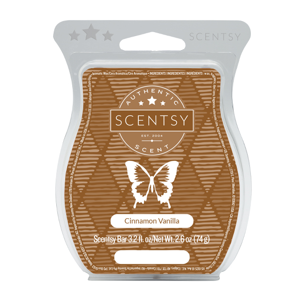 Cinnamon Vanilla Scentsy Bar