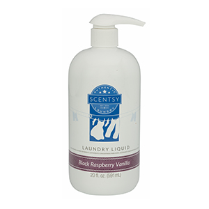 Scentsy Black Raspberry Vanilla Laundry Liquid