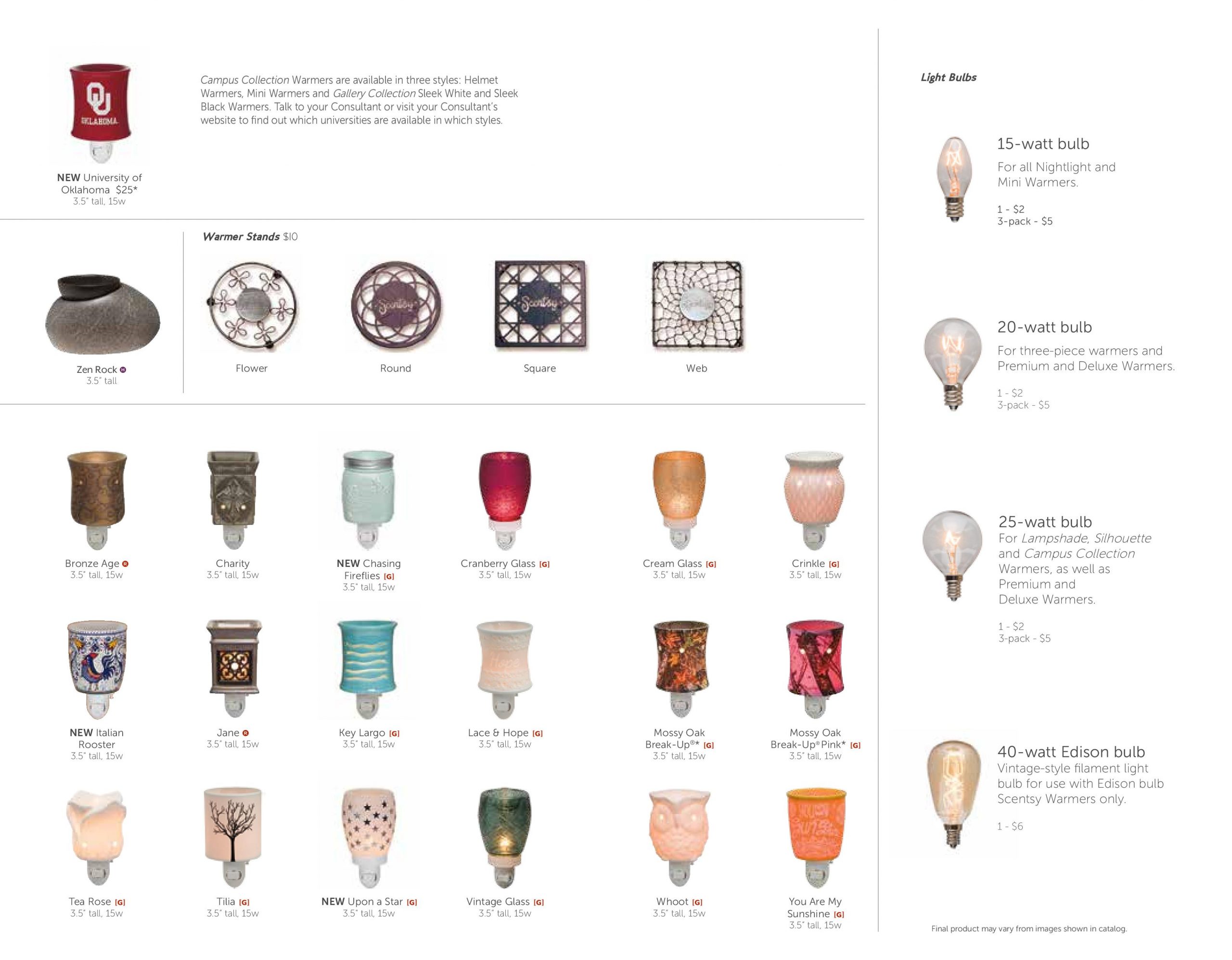 Scentsy 2015 Fall / 2016 Winter Product Catalog Online Store