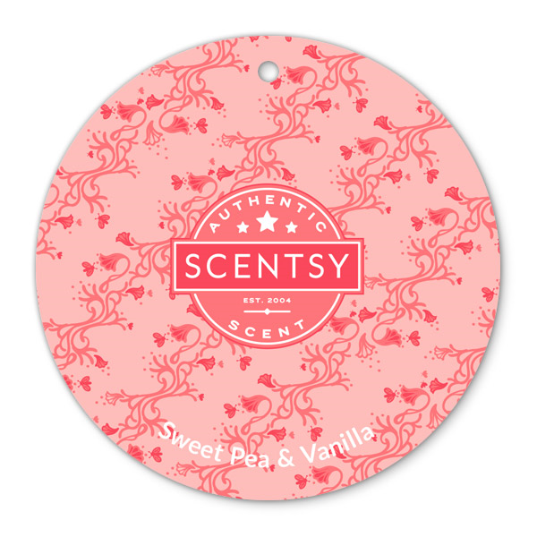 Sweet Pea & Vanilla Scent Circle