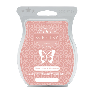 Pink Currant & Birchwood Scentsy Bar