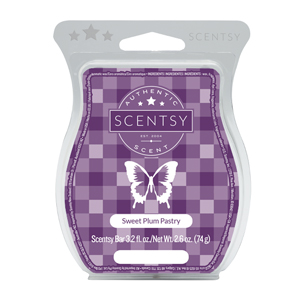 Sweet Plum Pastry Scentsy Bar