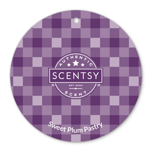 Sweet Plum Pastry Scent Circle