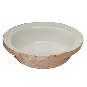 Travertine Core Silhouette - DISH ONLY