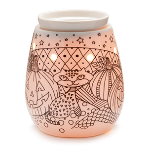 Colorful Customization: Tricks & Treats Scentsy Warmer