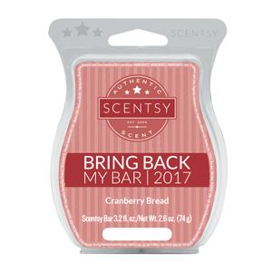 Cranberry Bread Scentsy Bar