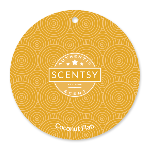 Coconut Flan Scent Circle