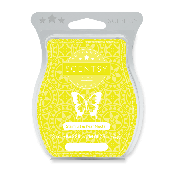Starfruit & Pear Nectar Scentsy Bar