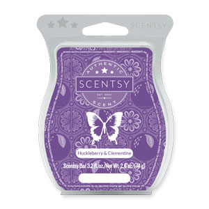 Huckleberry and Clementine Scentsy Bar