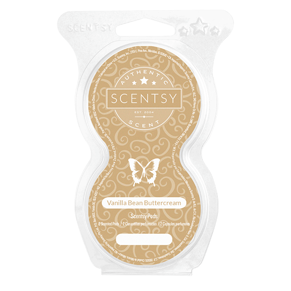 Vanilla Bean Buttercream Scentsy Go Pod Twin Pack