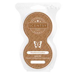 Weathered Leather Scentsy Go Pod Twin Pack