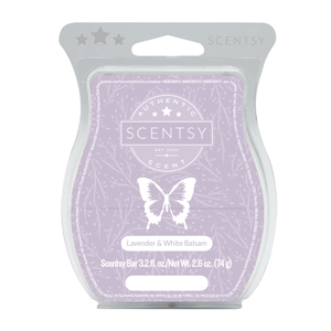 Lavender & White Balsam Scentsy Bar