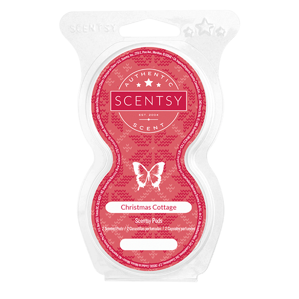 Christmas Cottage Scentsy Go Pod Twin Pack