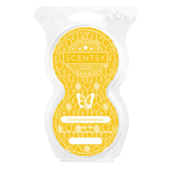 Coconut Lemongrass Scentsy Go Pod Twin Pack