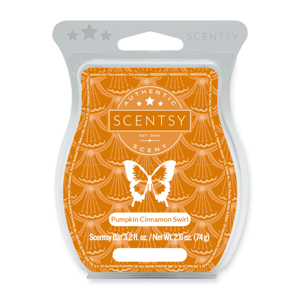 Pumpkin Cinnamon Swirl Scentsy Bar