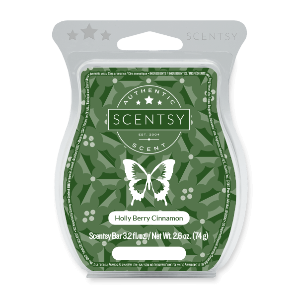 Holly Berry Cinnamon Scentsy Bar