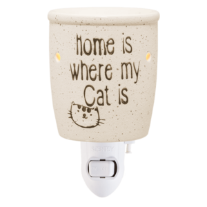Home Is Where My Cat Is Mini Scentsy Warmer