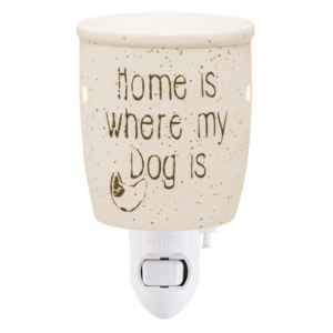Home Is Where My Dog Is Mini Scentsy Warmer
