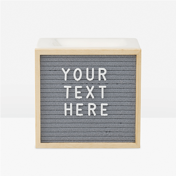 Letterboard Scentsy Warmer