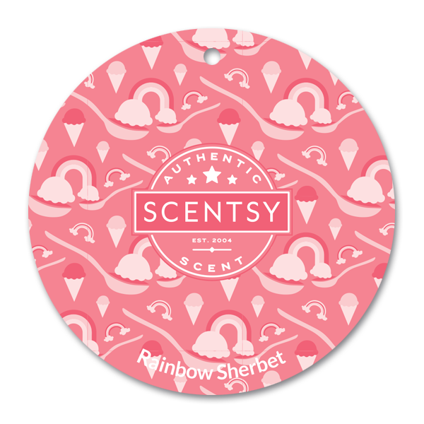 Rainbow Sherbet Scent Circle