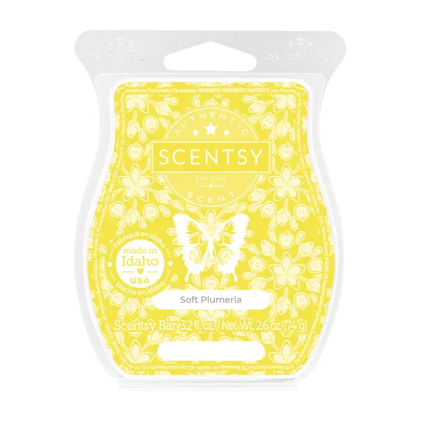 Soft Plumeria Scentsy Bar