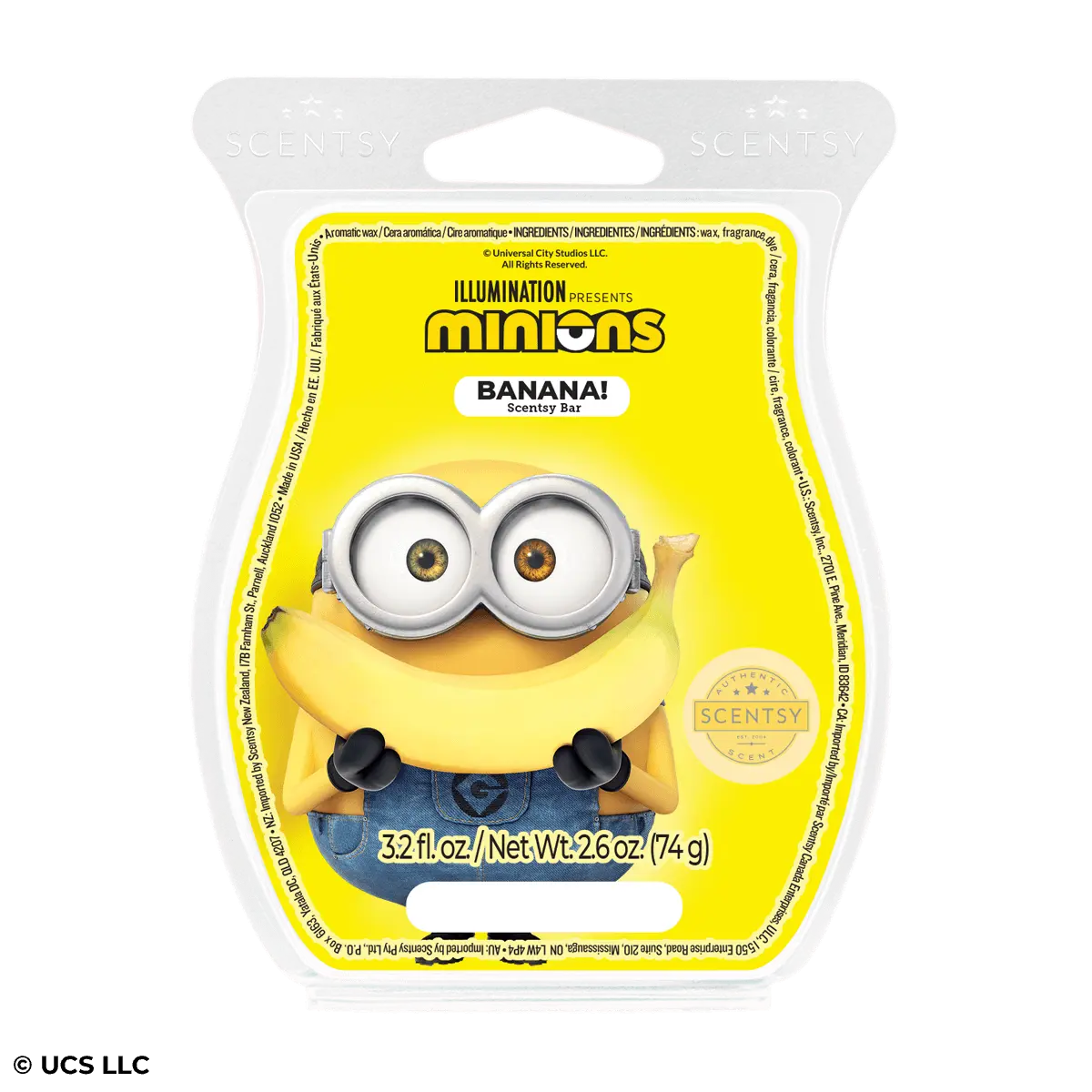 Minions: BANANA! – Scentsy Bar
