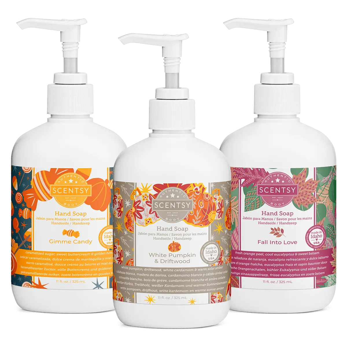 Harvest Hand Soap 3-pack