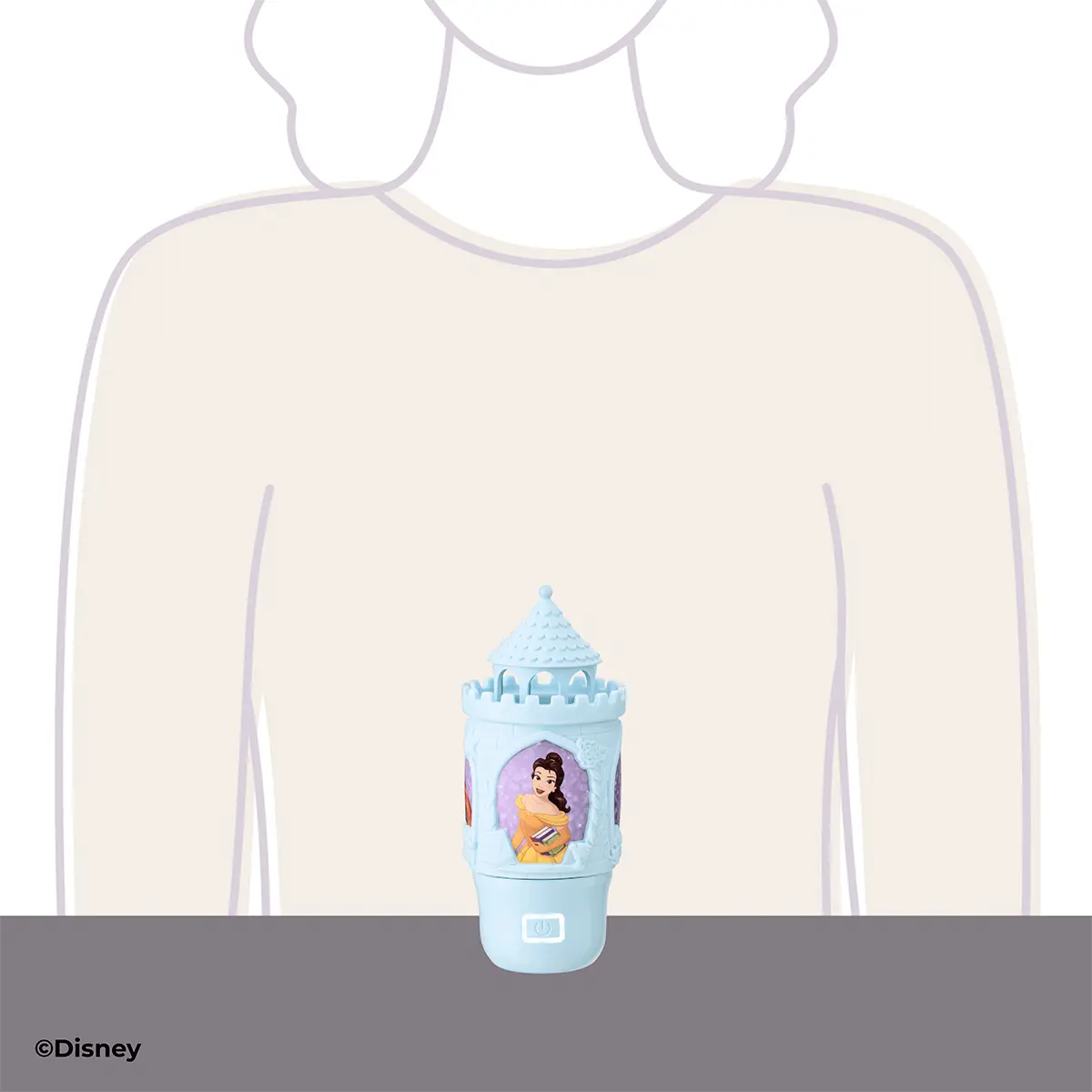 Disney Princess – Scentsy Wall Fan Diffuser with Light (Belle, Ariel, Cinderella) - Image 6