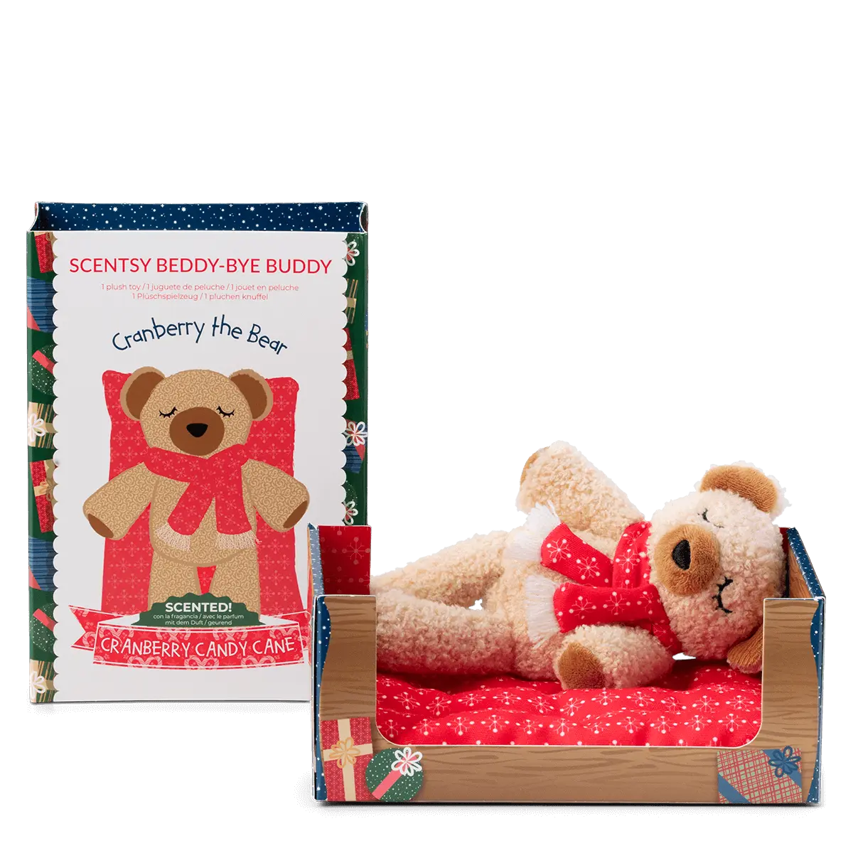 Cranberry the Bear Scentsy Beddy-Bye Buddy