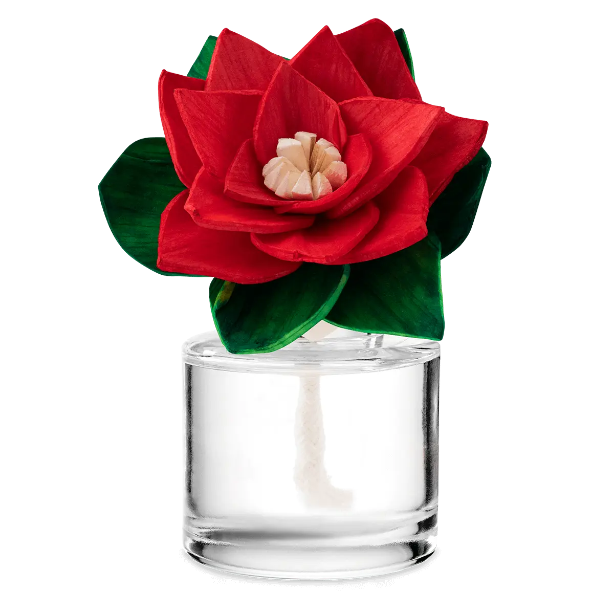 Winter Twilight - Radiant Red Poinsettia Fragrance Flower