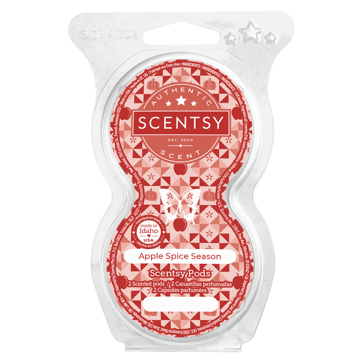 Apple Spice Season Scentsy Pod Twin Pack