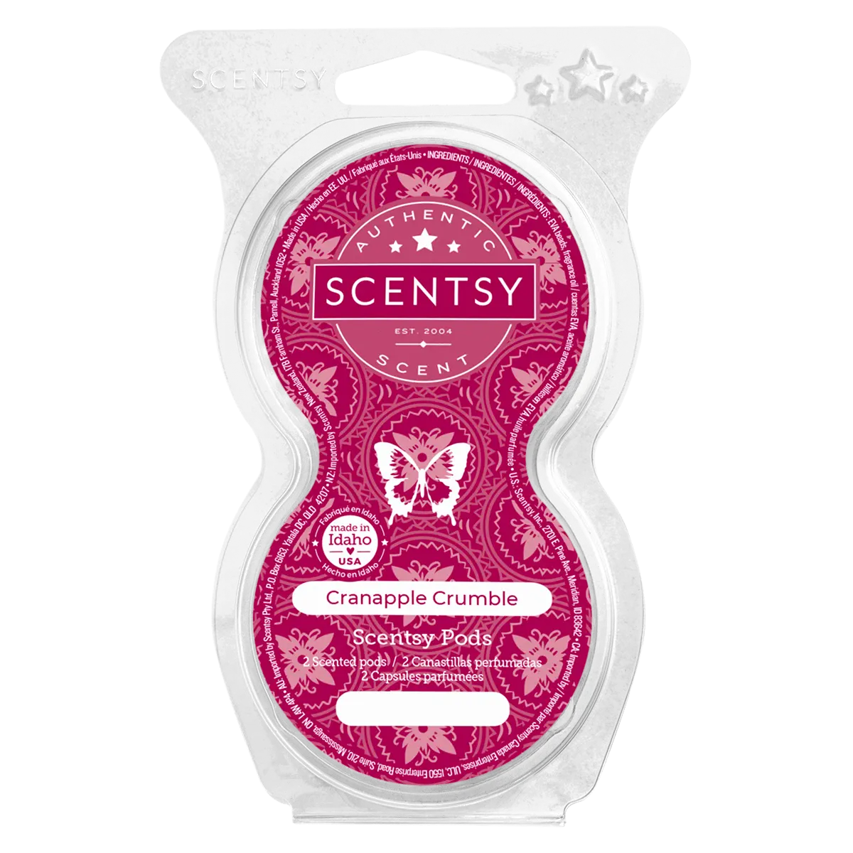 Cranapple Crumble Scentsy Pod Twin Pack