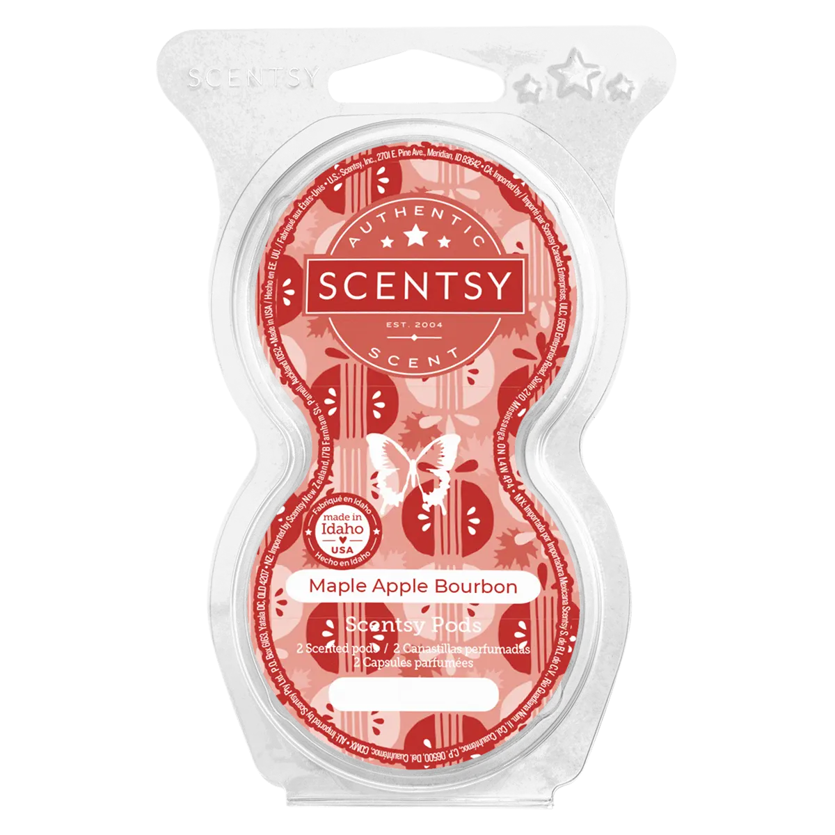Maple Apple Bourbon Scentsy Pod Twin Pack