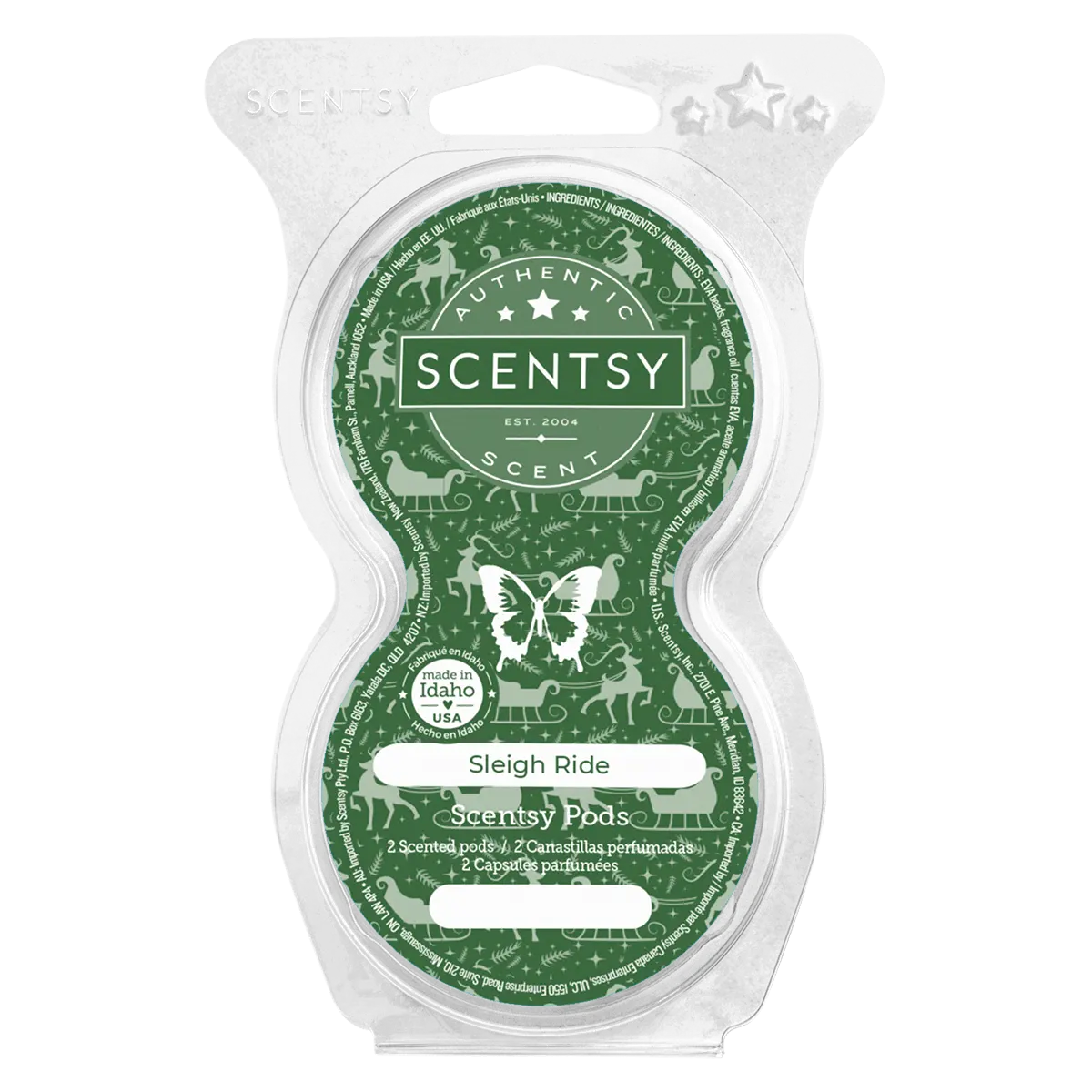 Sleigh Ride Scentsy Pod Twin Pack