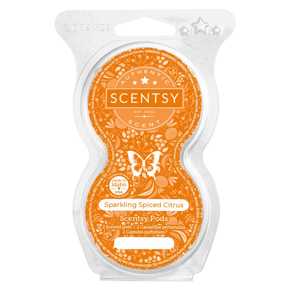 Sparkling Spiced Citrus Scentsy Pod Twin Pack
