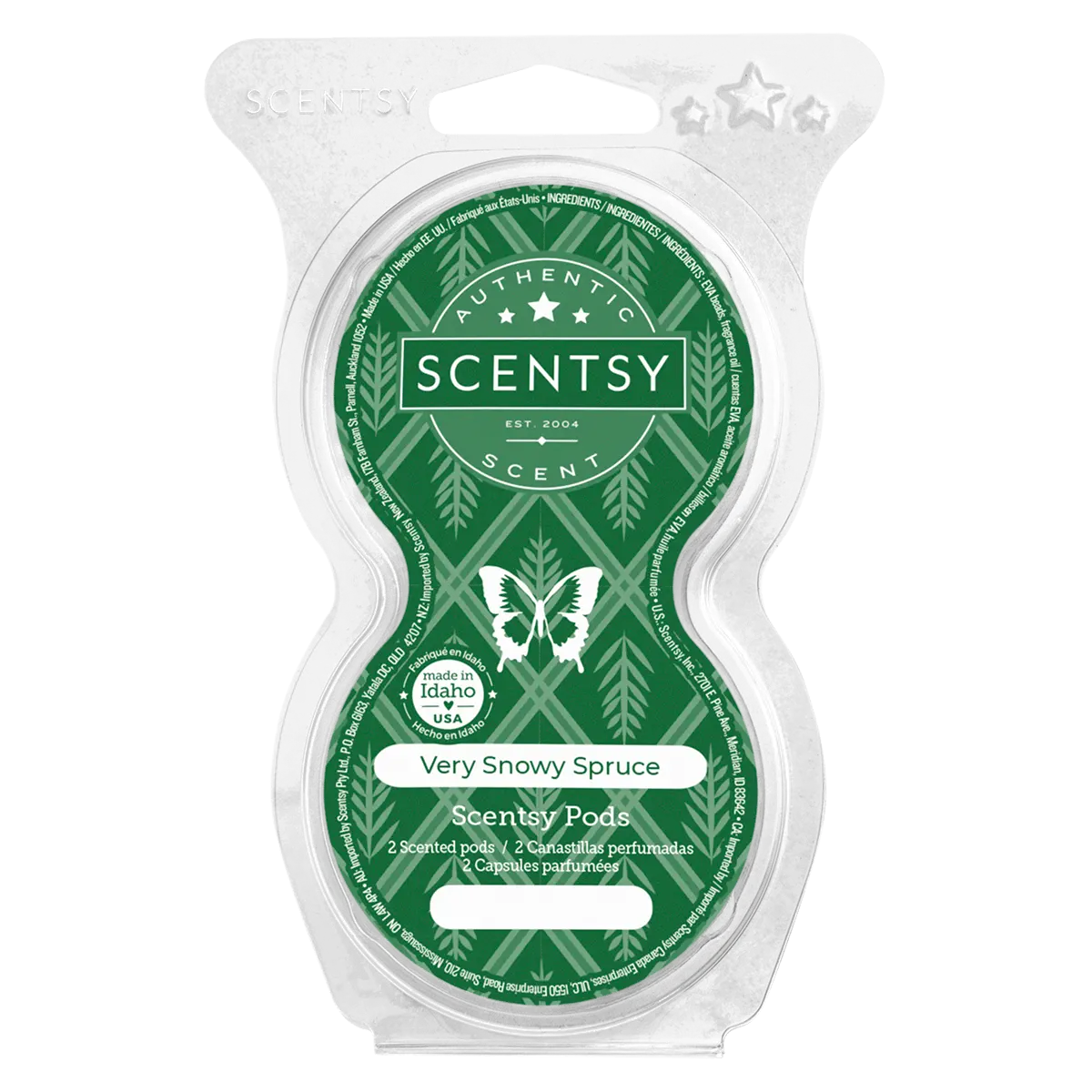 Very Snowy Spruce Scentsy Pod Twin Pack