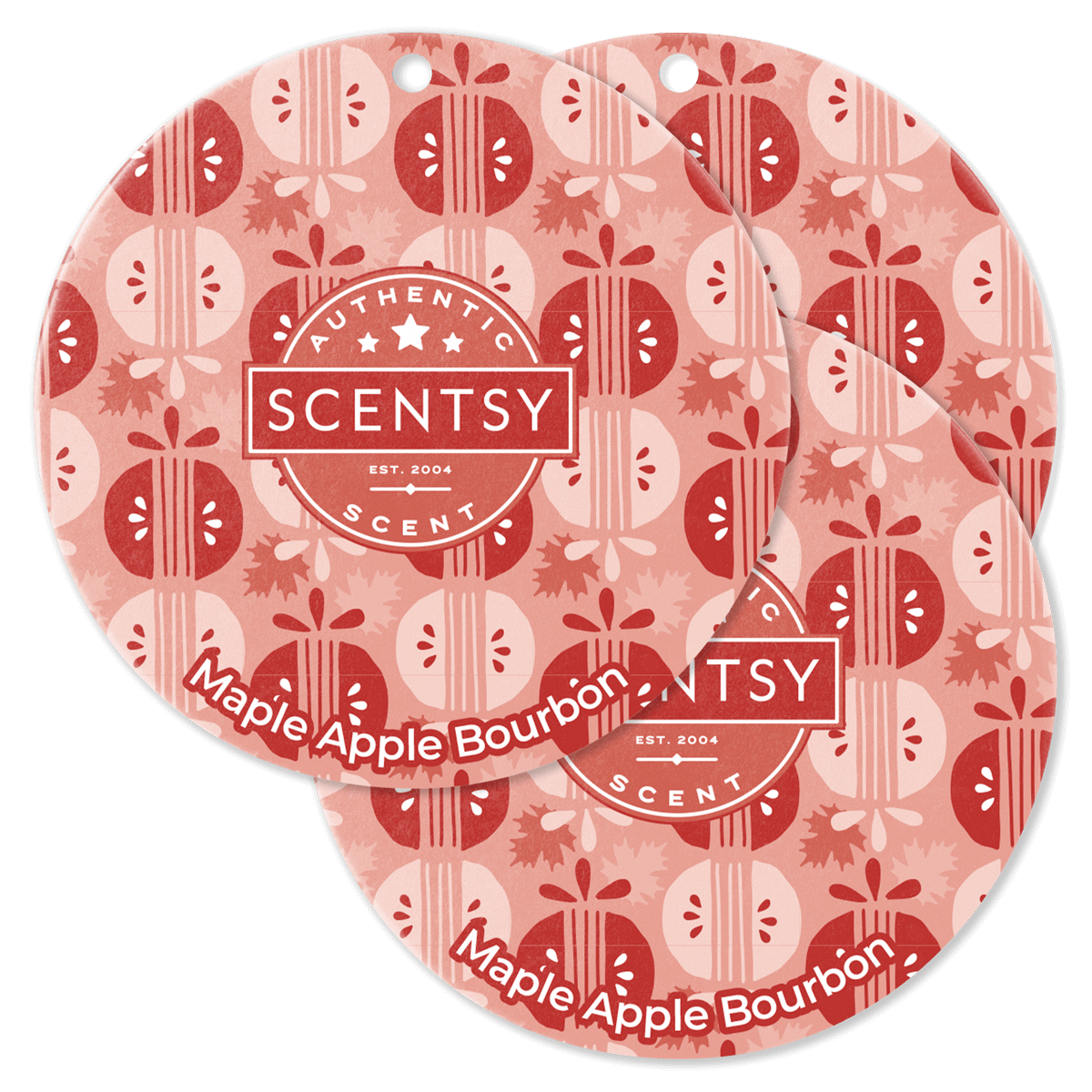 Maple Apple Bourbon Scent Circle 3-Pack