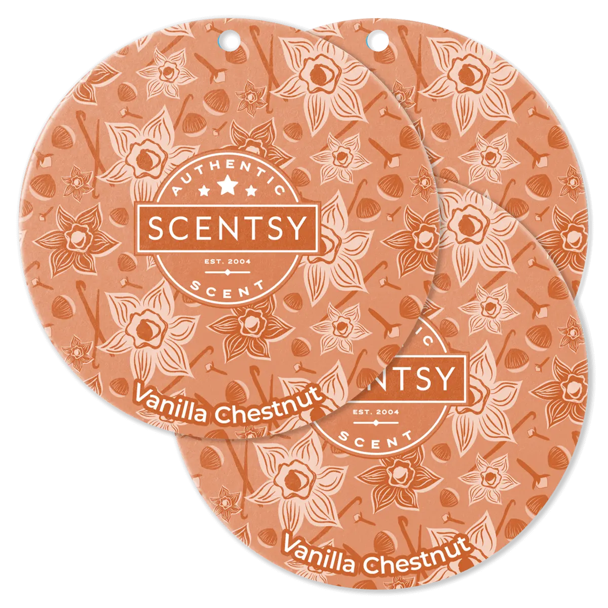 Vanilla Chestnut Scent Circle 3-Pack