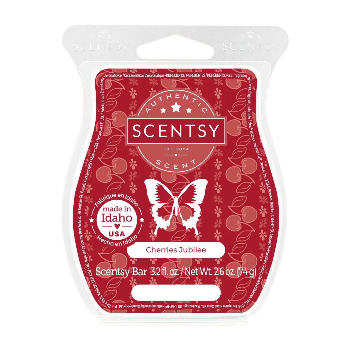 Cherries Jubilee Scentsy Bar