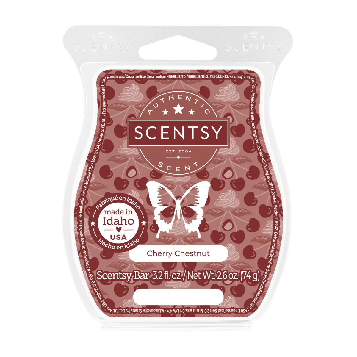Cherry Chestnut Scentsy Bar