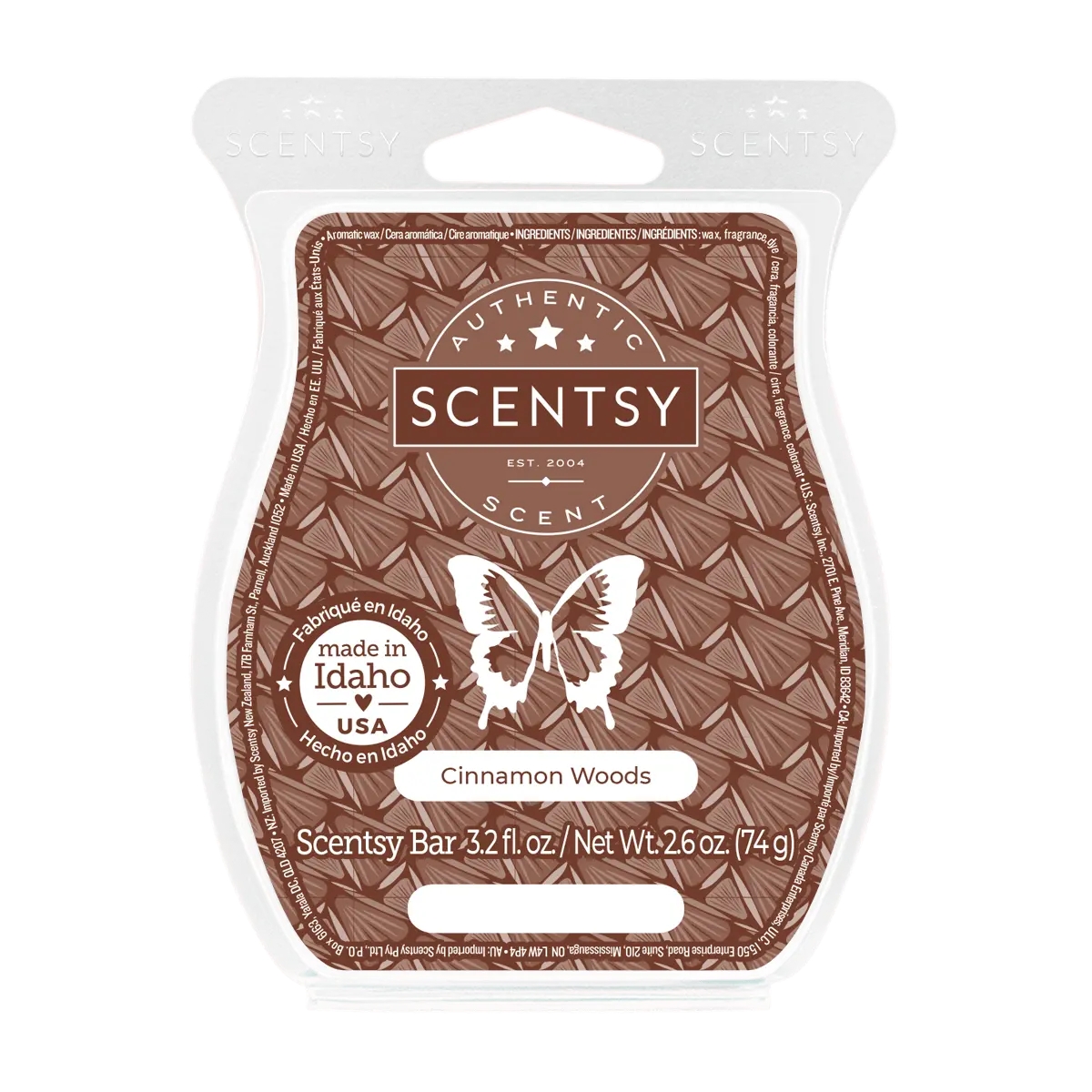 Cinnamon Woods Scentsy Bar