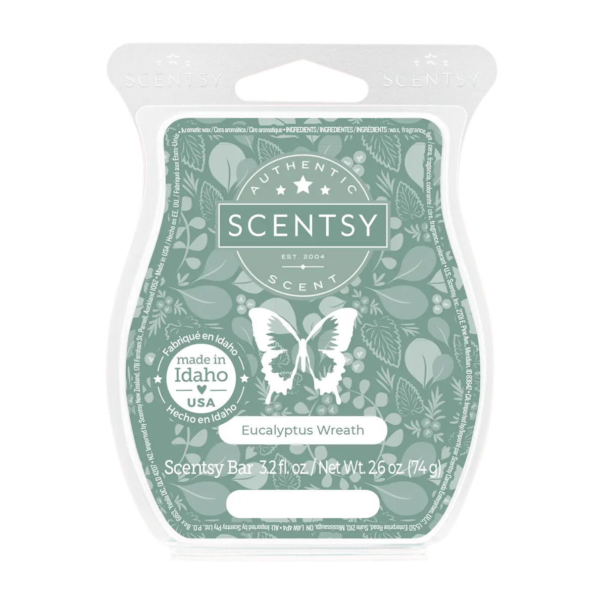 Eucalyptus Wreath Scentsy Bar
