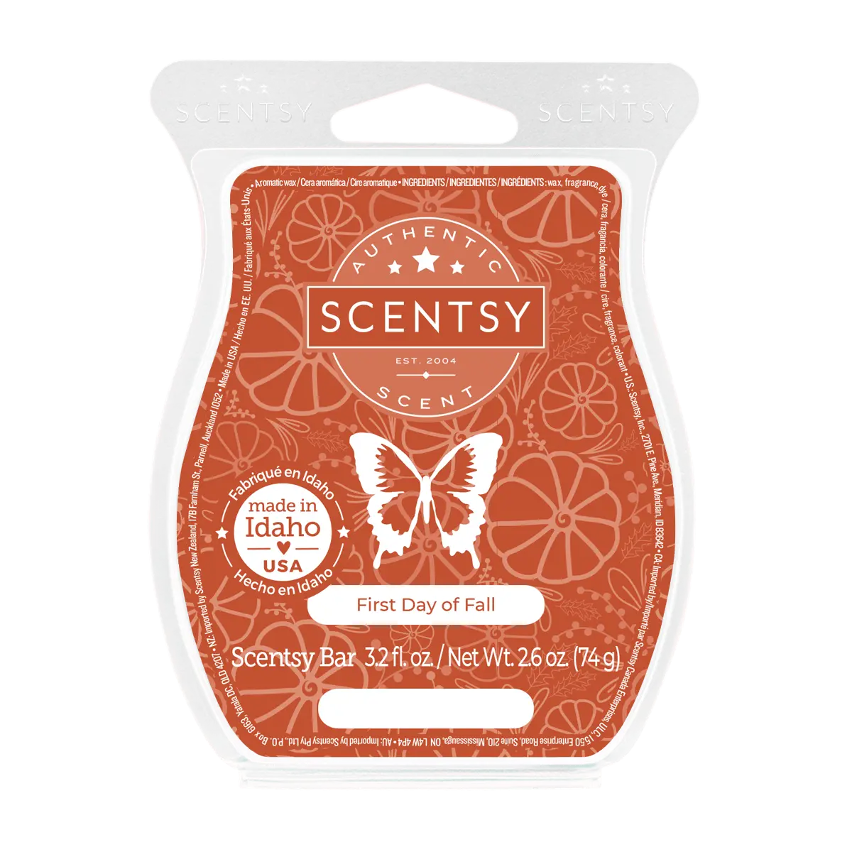 First Day of Fall Scentsy Bar