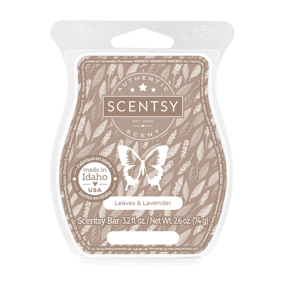 Leaves & Lavender Scentsy Bar