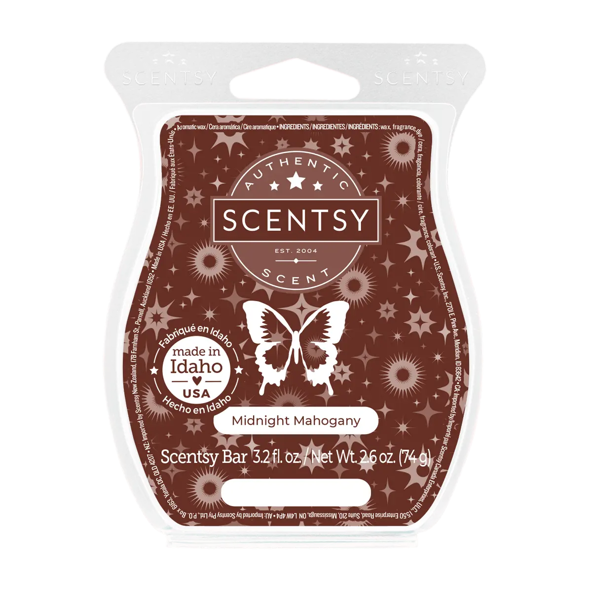 Midnight Mahogany Scentsy Bar
