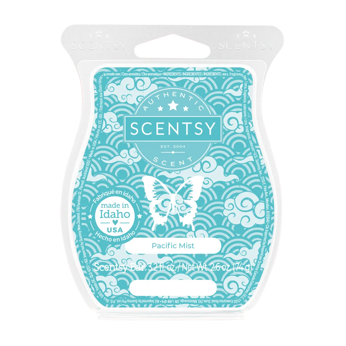 Pacific Mist Scentsy Bar