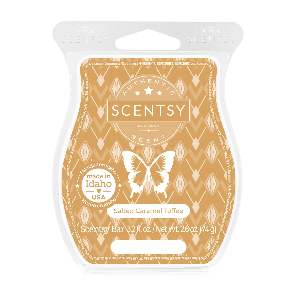 Salted Caramel Toffee Scentsy Bar