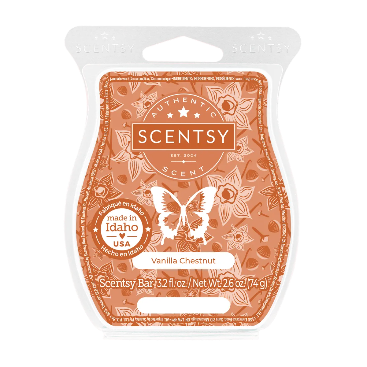 Vanilla Chestnut Scentsy Bar